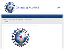 Tablet Screenshot of onenessofmankind.info